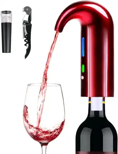 Electric Wine Aerator, Wine Dispenser, Aeration and Decanter Wine Pourer