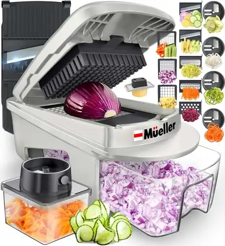 Mueller Pro-Series All-in-One, 12 Blade Mandoline Slicer