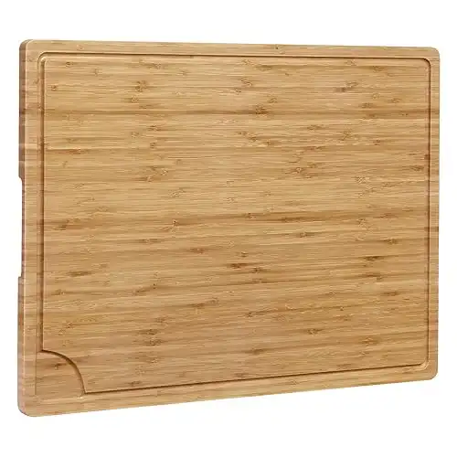 24 Inch Extra Large Bamboo Cutting Board