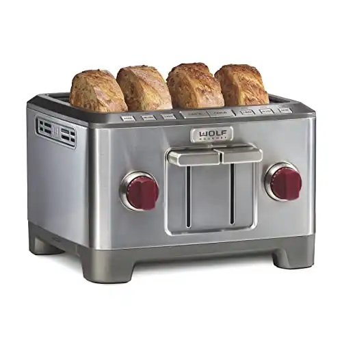 Wolf Gourmet 4-Slice Extra-Wide Toaster