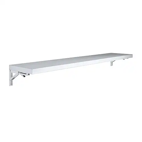 AmGood 12"x60" Folding Wall Shelf