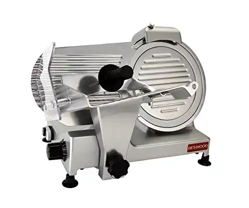 BESWOOD 10" Electric Deli Meat Slicer