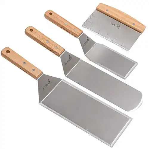 Stainless Steel Metal Spatula Set