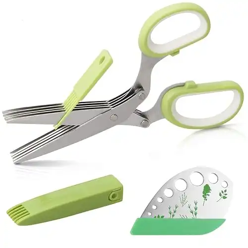 Luxiv Herb Scissors Stripper Set