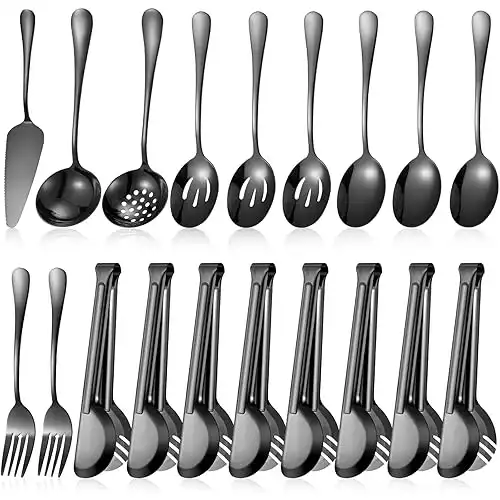 Tanlade 19-Piece Serving Utensils Set