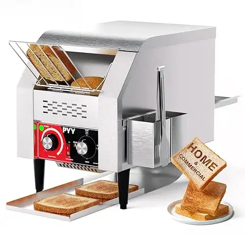 Heavy-Duty Conveyor Toaster, 150 Slices/H