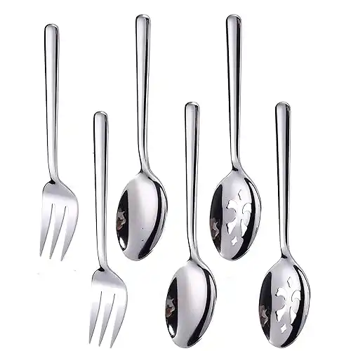 Stainless Steel Banquet Set, 6-Piece