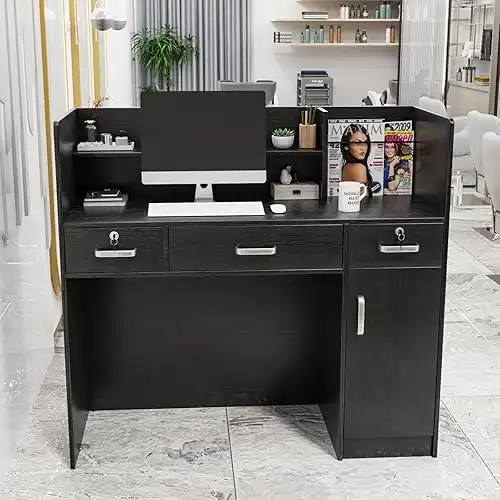 OmySalon Retail Checkout Desk