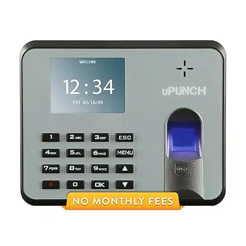 uPunch Biometric Employee Clock