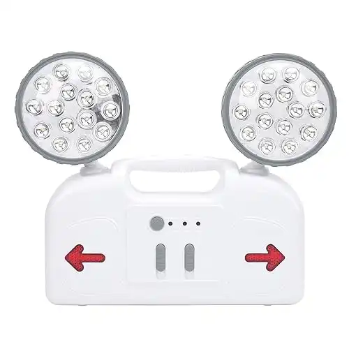 2-Head LED Emergency Light