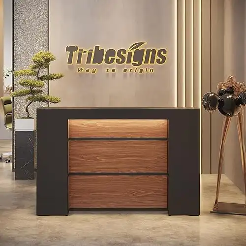 Tribesigns LED Reception Desk