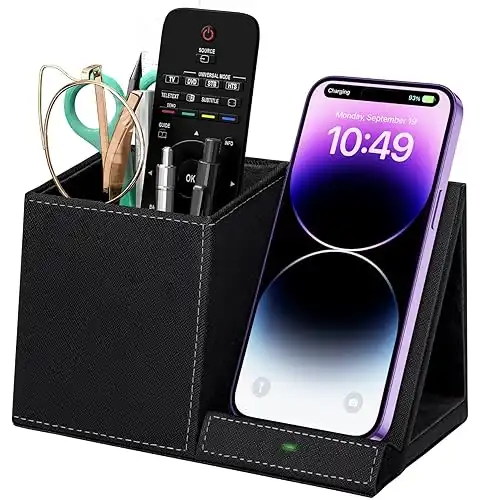 2-in-1 Pen Holder with Wireless Charger